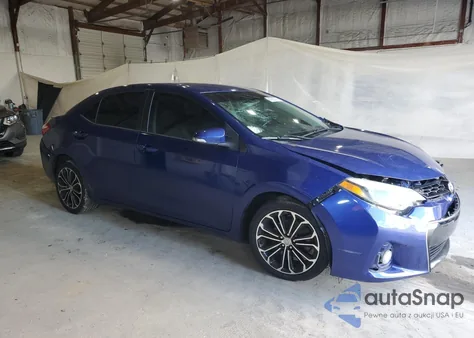 2015 Toyota Corolla L z USA, uszkodzony, nr VIN 2T1BURHE2FC335759